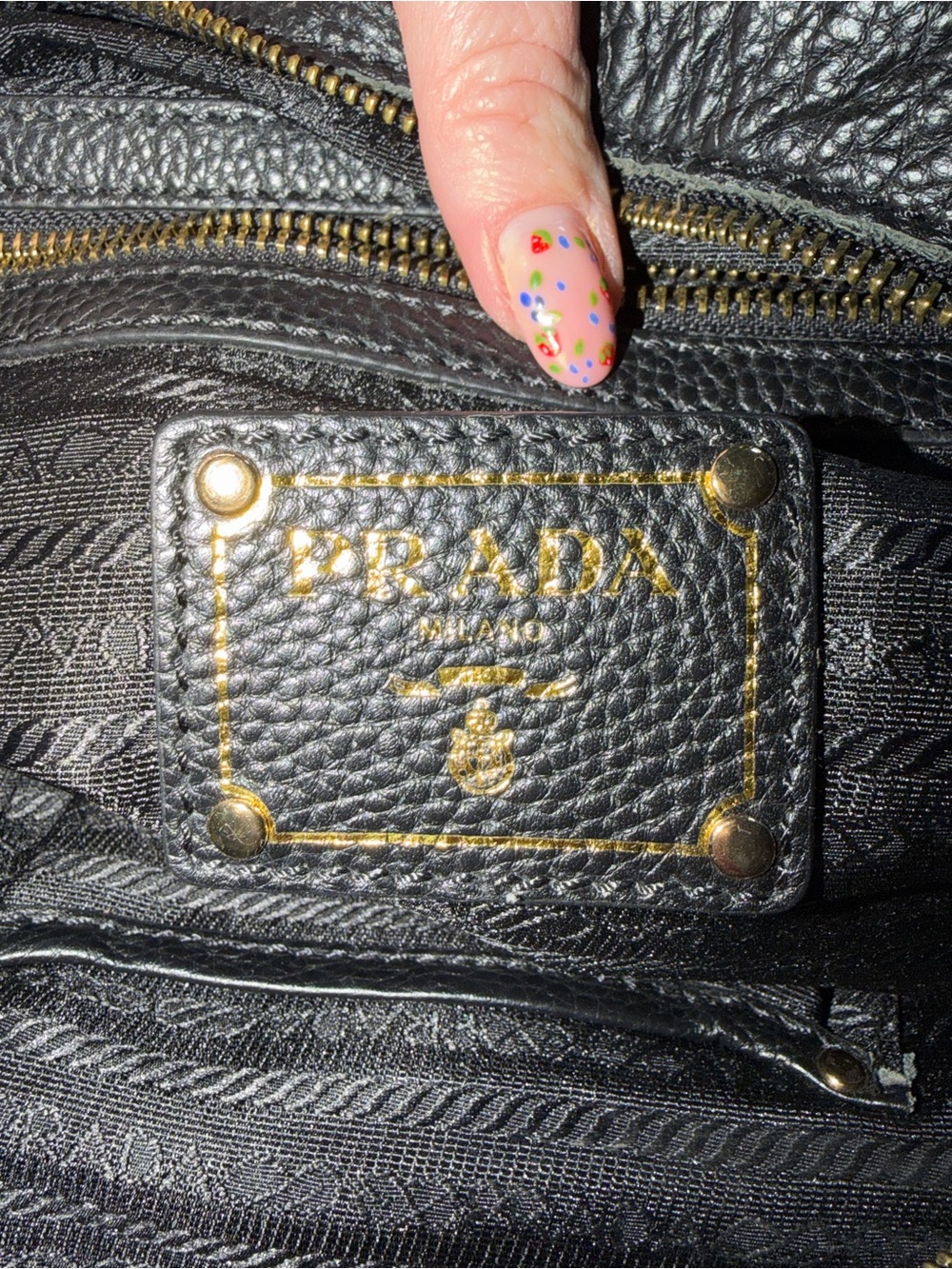 PRADA Black Bowler Bag — FREE SHIPPING!! - Picture 10 of 10